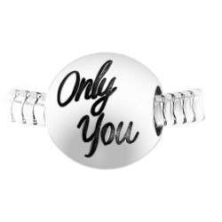 Талисман "Only you" от неръждаема стомана